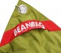 Preview: Beanbag XXL Sitzsack "Comfort" inkl. Gurten , 500 Liter , Gr. 189 x 140 cm , Nylon Fb. Garish grün
