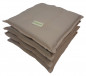 Preview: Set 4 x Stuhlkissen/Sitzkissen Inka 50 x 50 cm Dicke 6 cm, Fb. beige, Polyester