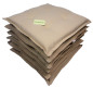 Preview: Set 6 x Stuhlkissen/Sitzkissen Inka 50 x 50 cm Dicke 6 cm, Fb. beige, Polyester