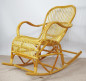 Preview: Rattani Rattan Schaukelstuhl Semanbo Rocking Chair honig