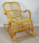 Preview: Rattani Rattan Schaukelstuhl Semanbo Rocking Chair honig