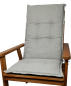 Preview: Hochlehner Auflage Kissen Polster Karina Gr. 120 x 50 cm beige