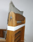 Preview: Auflage Kissen Polster Karina Niedriglehner Gr. 100 x 50 cm beige
