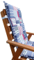 Preview: Hochlehner Auflage Kissen Polster Karina Gr. 120 x 50 cm Uniko