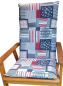 Preview: Hochlehner Auflage Kissen Polster Karina Gr. 120 x 50 cm Uniko