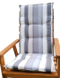 Preview: Hochlehner Auflage Kissen Polster Karina Gr. 120 x 50 cm Caribe