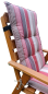 Preview: Hochlehner Auflage Kissen Polster Karina Gr. 120 x 50 cm Caribe