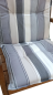 Preview: Auflage Kissen Polster Karina Niedriglehner Gr. 100 x 50 cm Fb. Caribe
