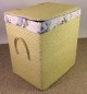 Preview: Wäschekorb Reisstroh 46 x 36 cm H 50 cm