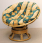 Preview: Rattan Papasan Drehsessel D 110 cm