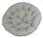 Preview: Papasan Ersatzpolster / Auflage D 90 cm , Fb. dunkelgrau