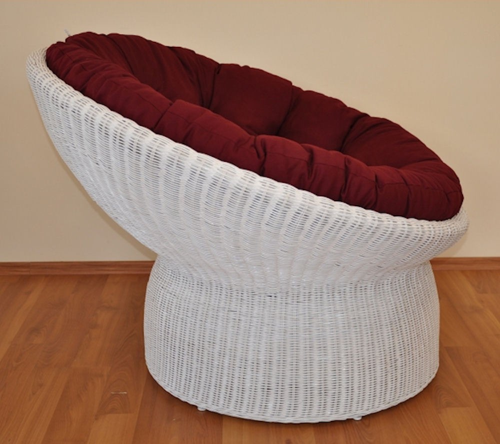 Rattani.de XXL Rattansessel , Rattan Papasan Sessel inkl