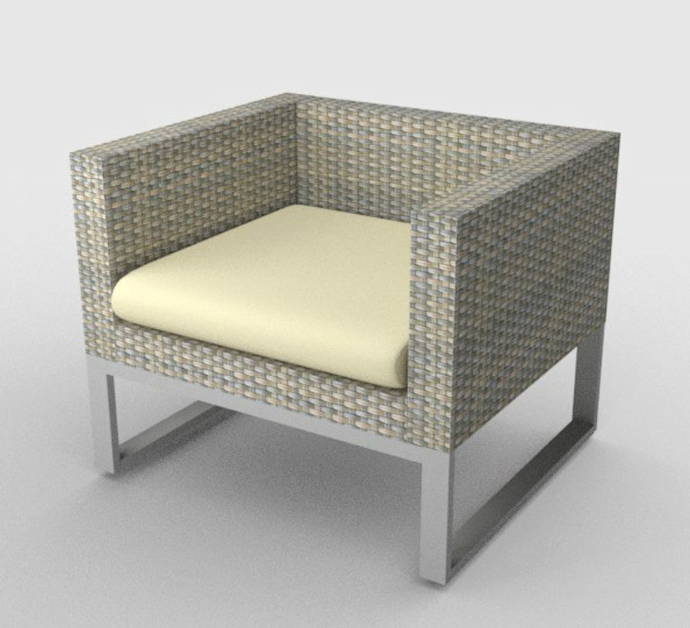 Kissen / Polster für PE - Rattanmöbel "SanRemo" Sitz Stoff 416