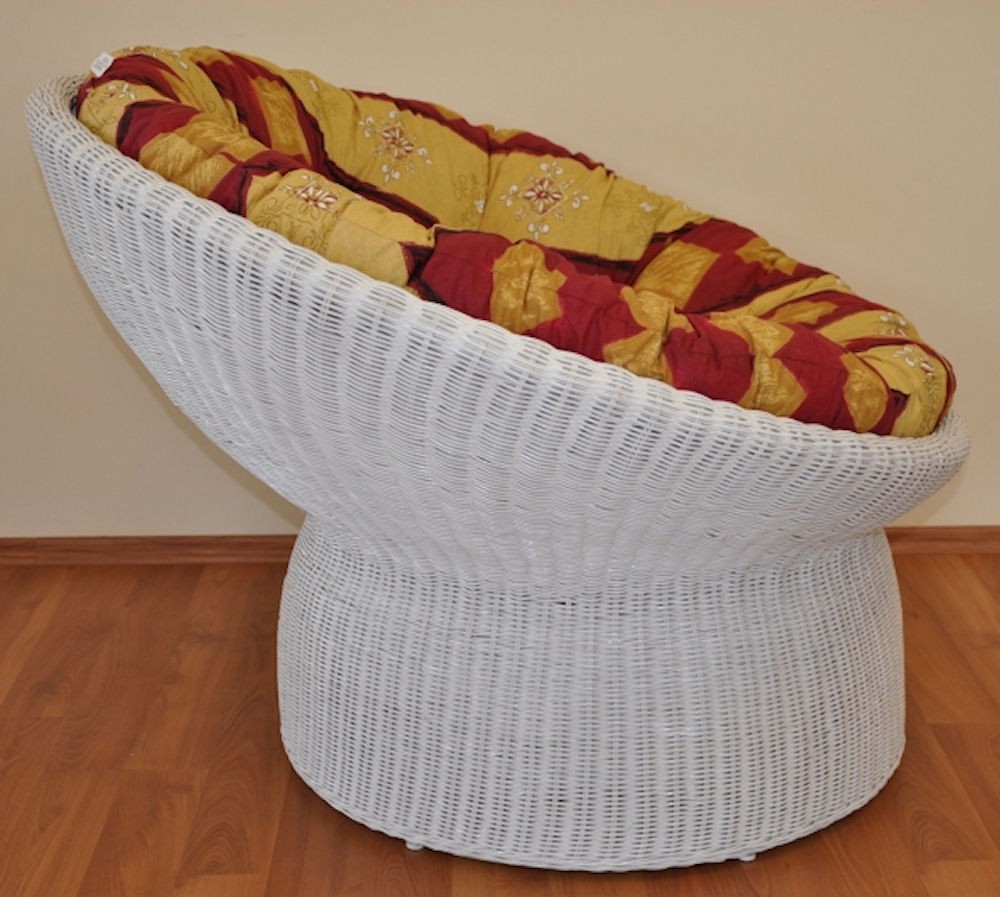 Rattani.de XXL Rattansessel , Rattan Papasan Sessel inkl