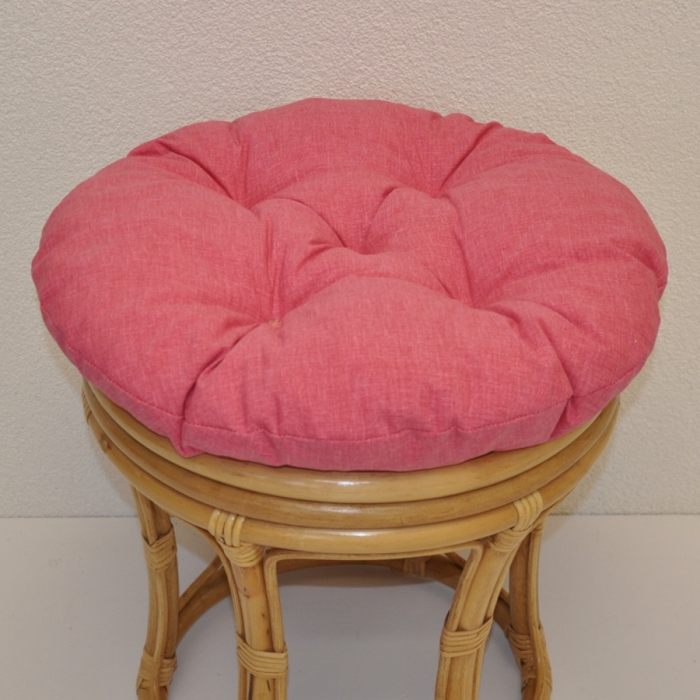 Papasan Hocker Kissen 40 cm Color rosa antico (alt rosa)