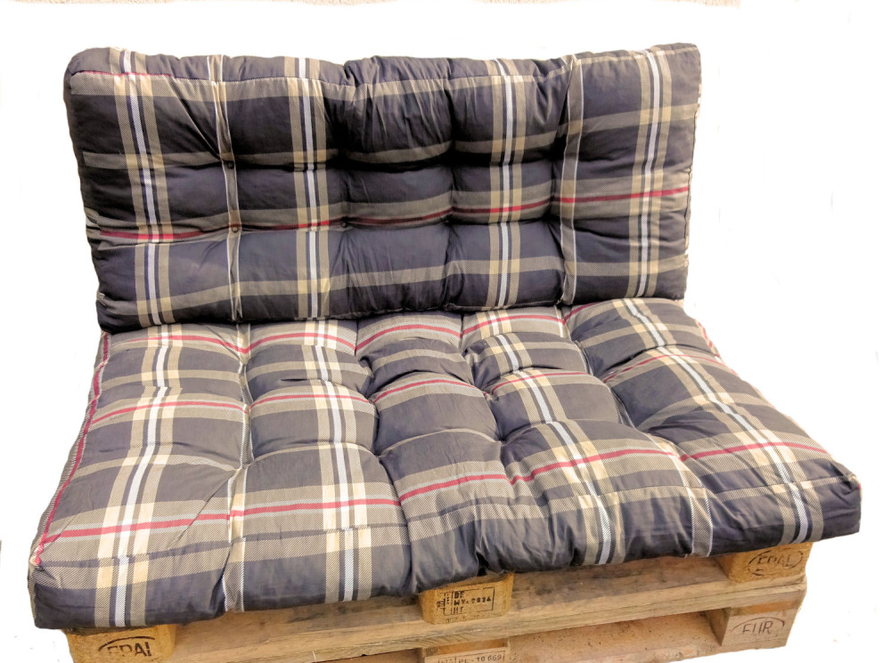 Rattani De Polster Kissen Fur Europalette 120 X 80 Cm Sitzkissen Ruckenkissen
