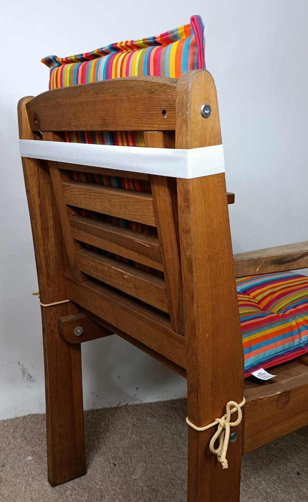 Preview: Auflage Kissen Polster Karina Niedriglehner Gr. 100 x 50 cm Fb. Caribe