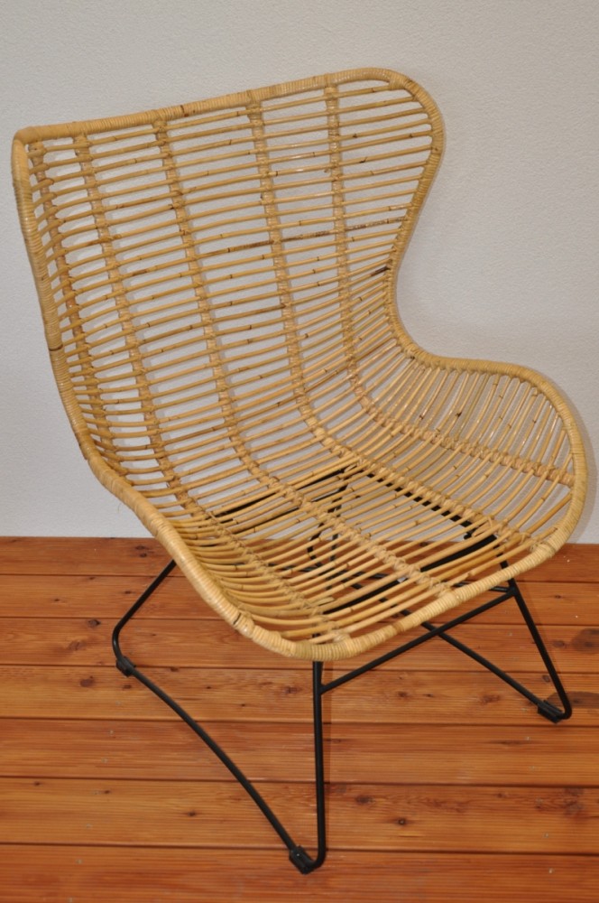 Rattanstuhl , Rattansessel Lagos honigfarben