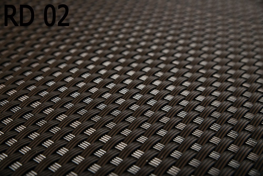 PE - Rattan Matte 300x90 cm Balkonsichtschutz Fb. 02 dunkelbraun