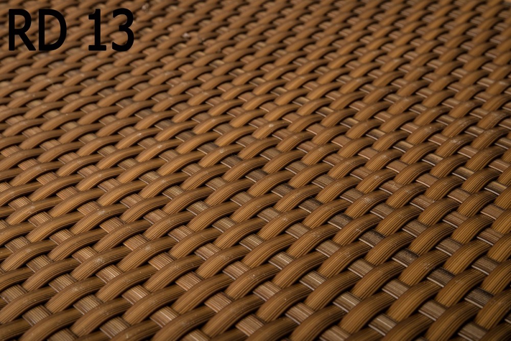 PE - Rattan Matte 300x90 cm Balkonsichtschutz Fb. 13 hell braun