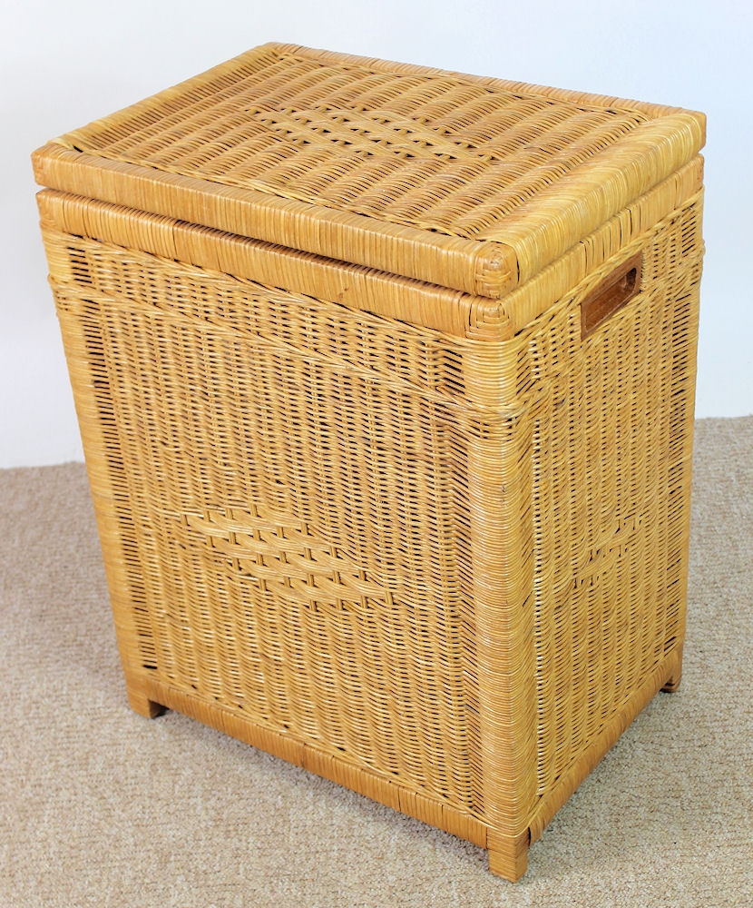 Rattani.de - Rattan Wäschekorb Wäschebehälter 52x37x62