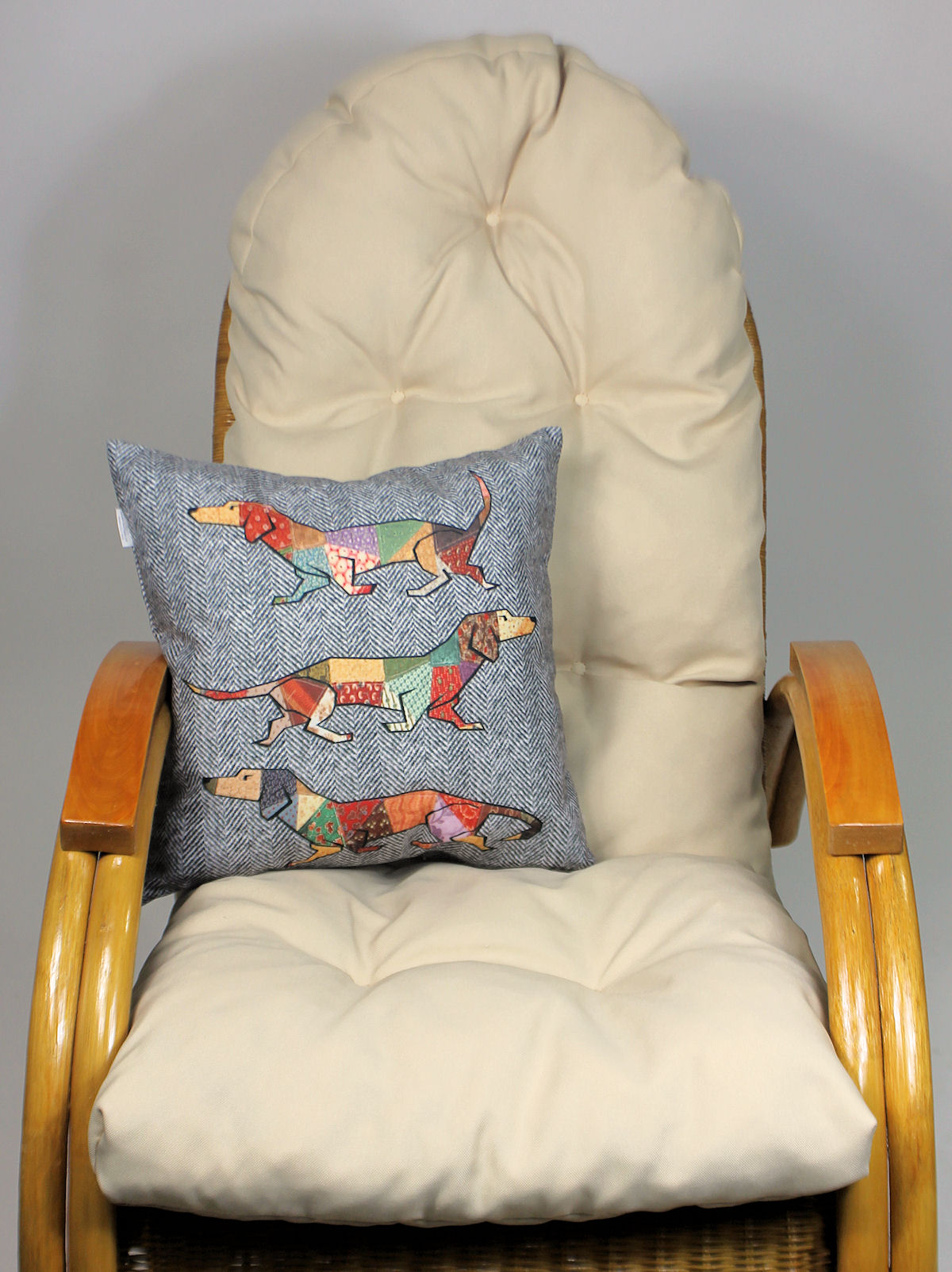 Rattani.de - Auflage / Polster für Schaukelstuhl , Liegestuhl