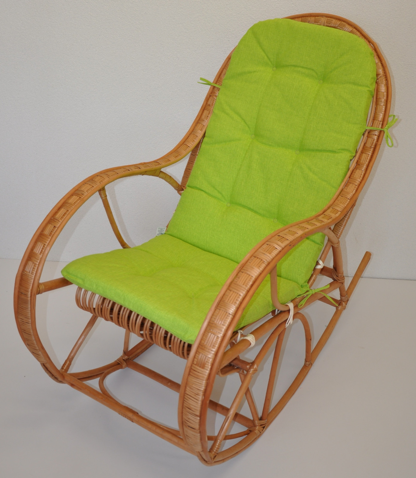 Korbstuhl , Korbsessel Weide , Modell Arne , Inkl. Sitzkissen