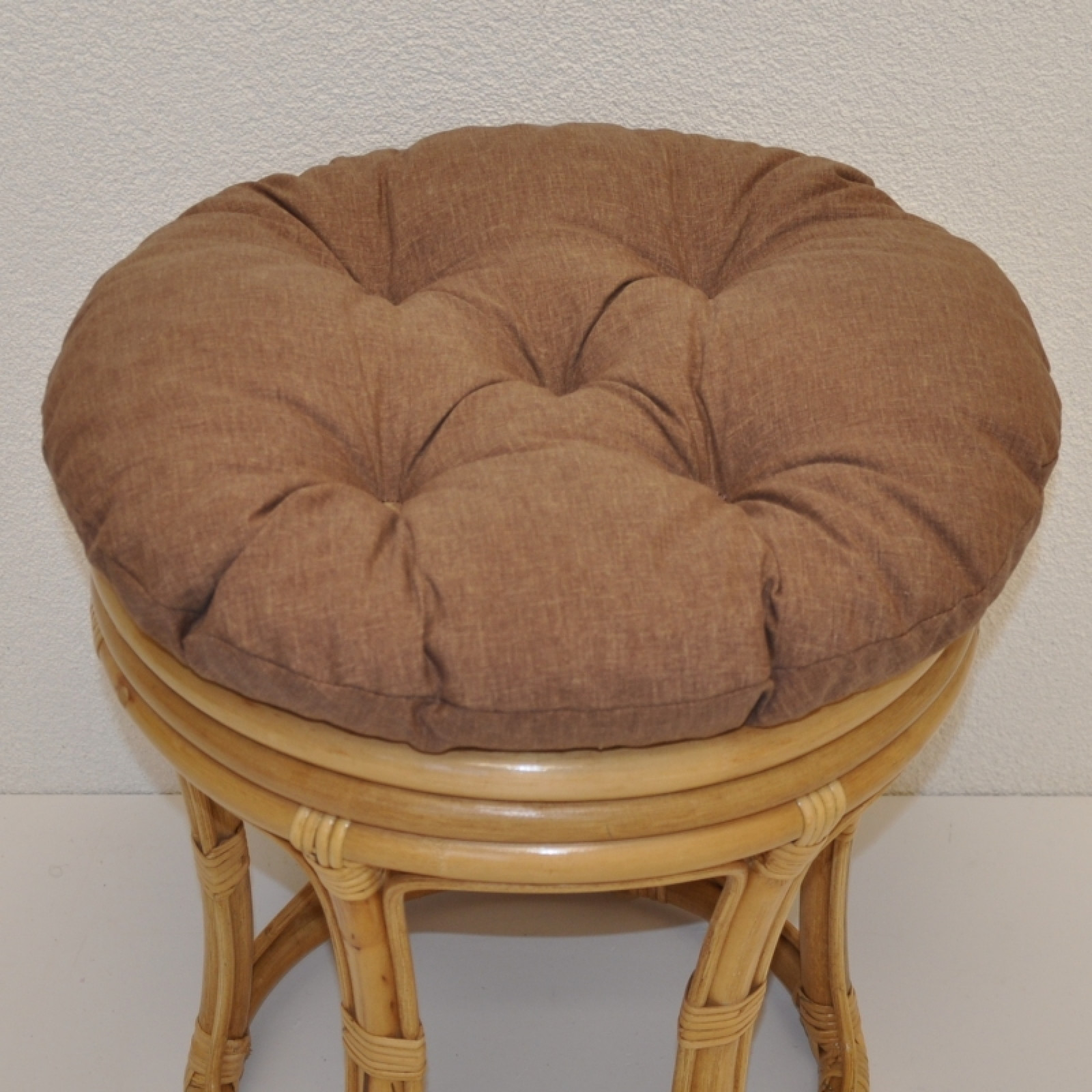Papasan Hocker Kissen 40 cm Colore Marrone (dunkelbraun)