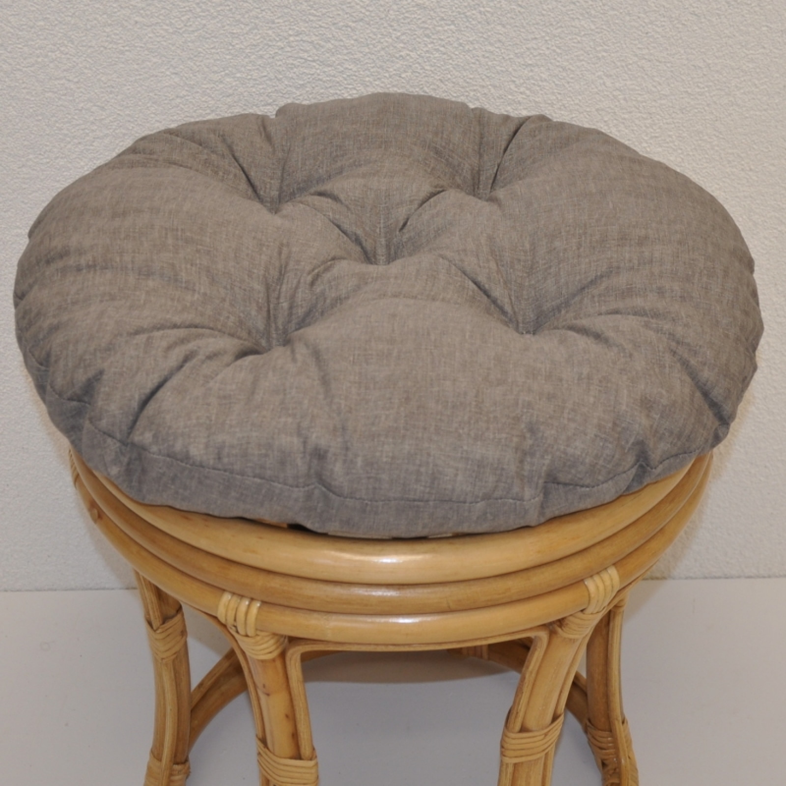 Papasan Hocker Kissen 40 cm Colore grigio (dunkel grau)