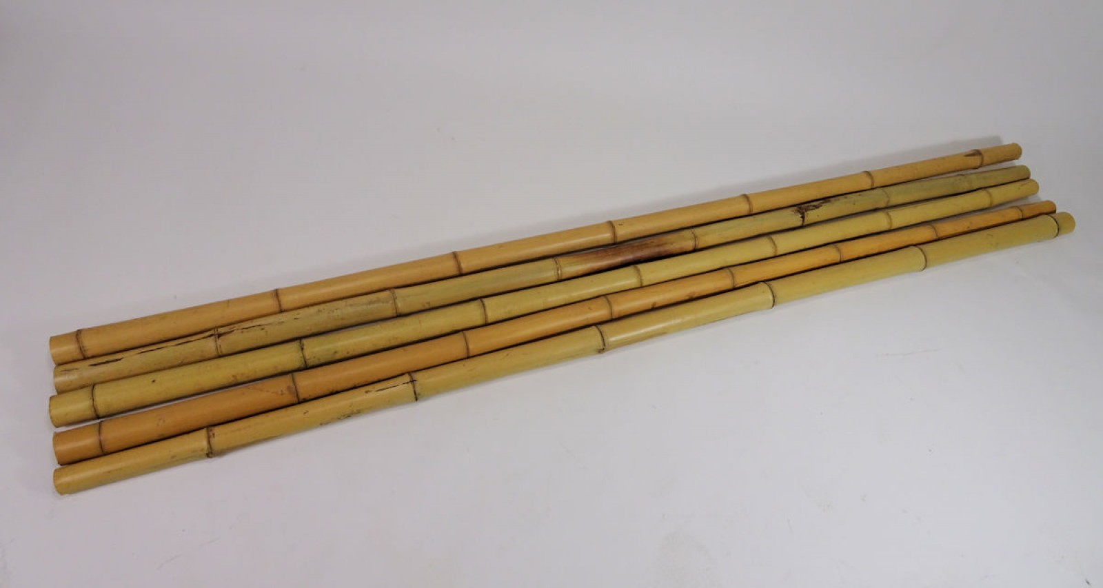 5 x Bambusrohr, Bambusstange, Bambusstangen L 200 cm D 5-6 cm
