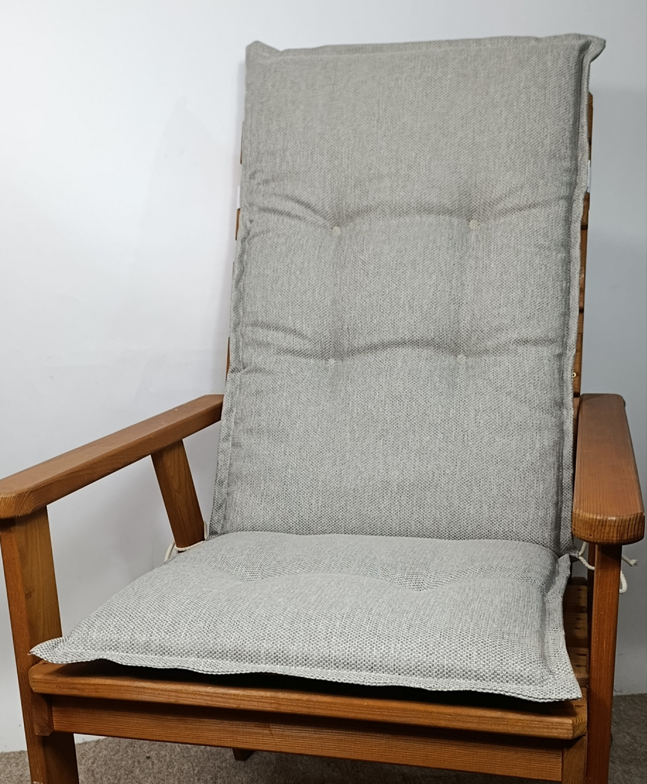 Hochlehner Auflage Kissen Polster Karina Gr. 120 x 50 cm beige