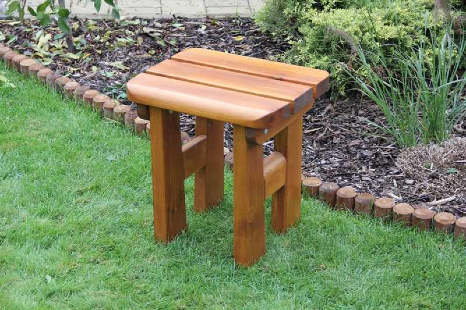 Massivholz Hocker Findland , unbehandelt