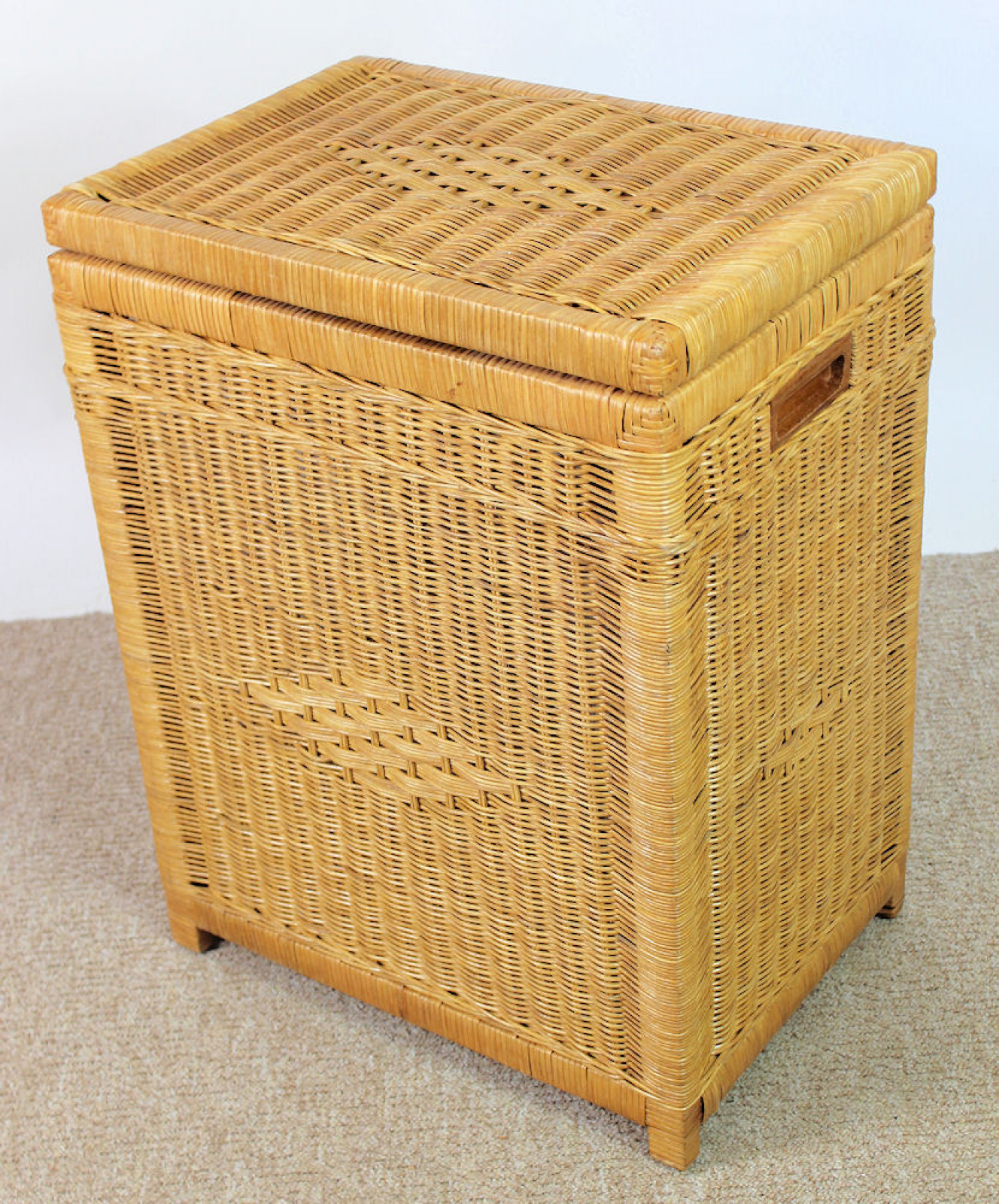Rattani.de - Rattan Wäschekorb Wäschebehälter 52x37x62