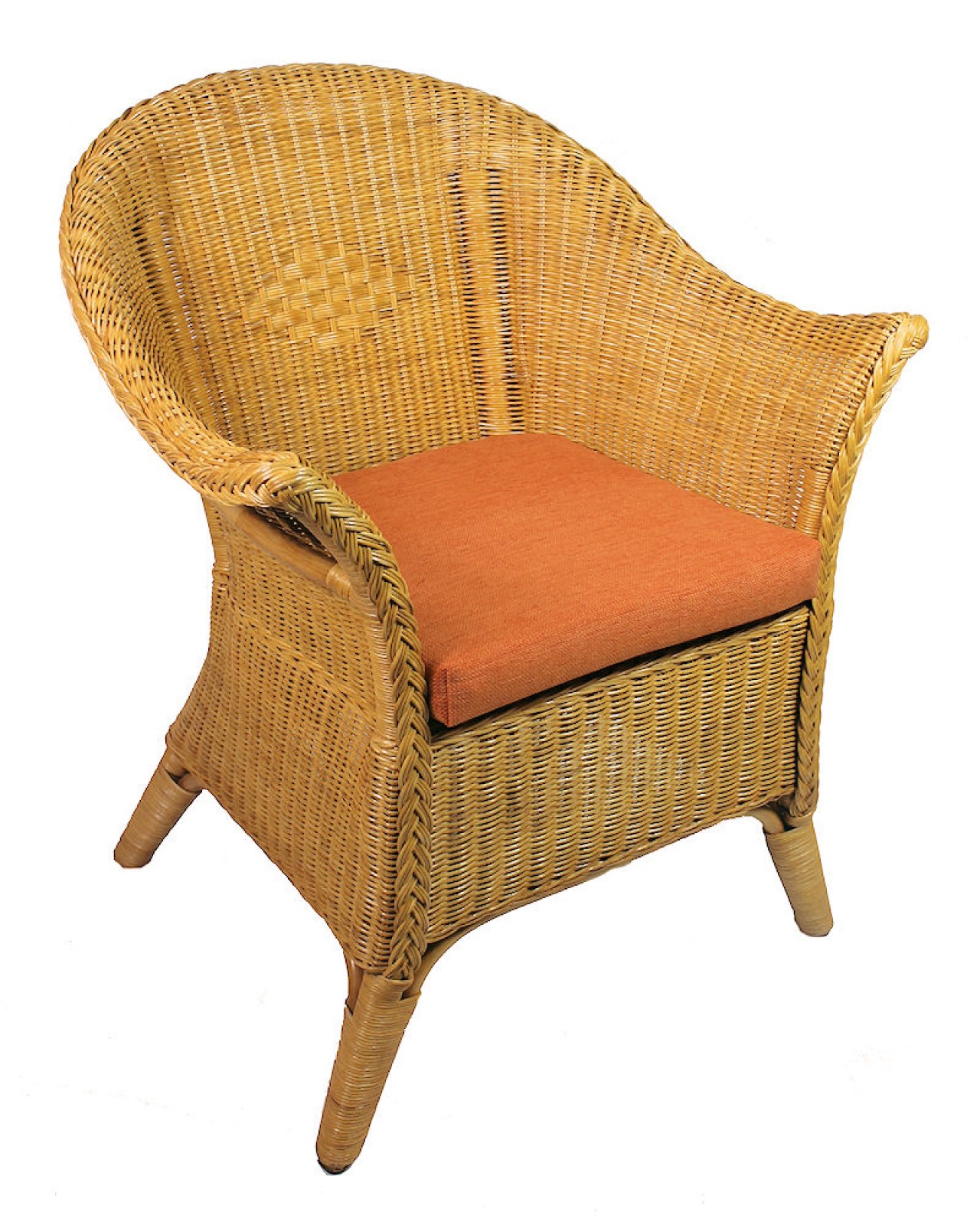 Rattani.de - Rattansessel / Rattanstuhl "Country" Fb. honig inkl