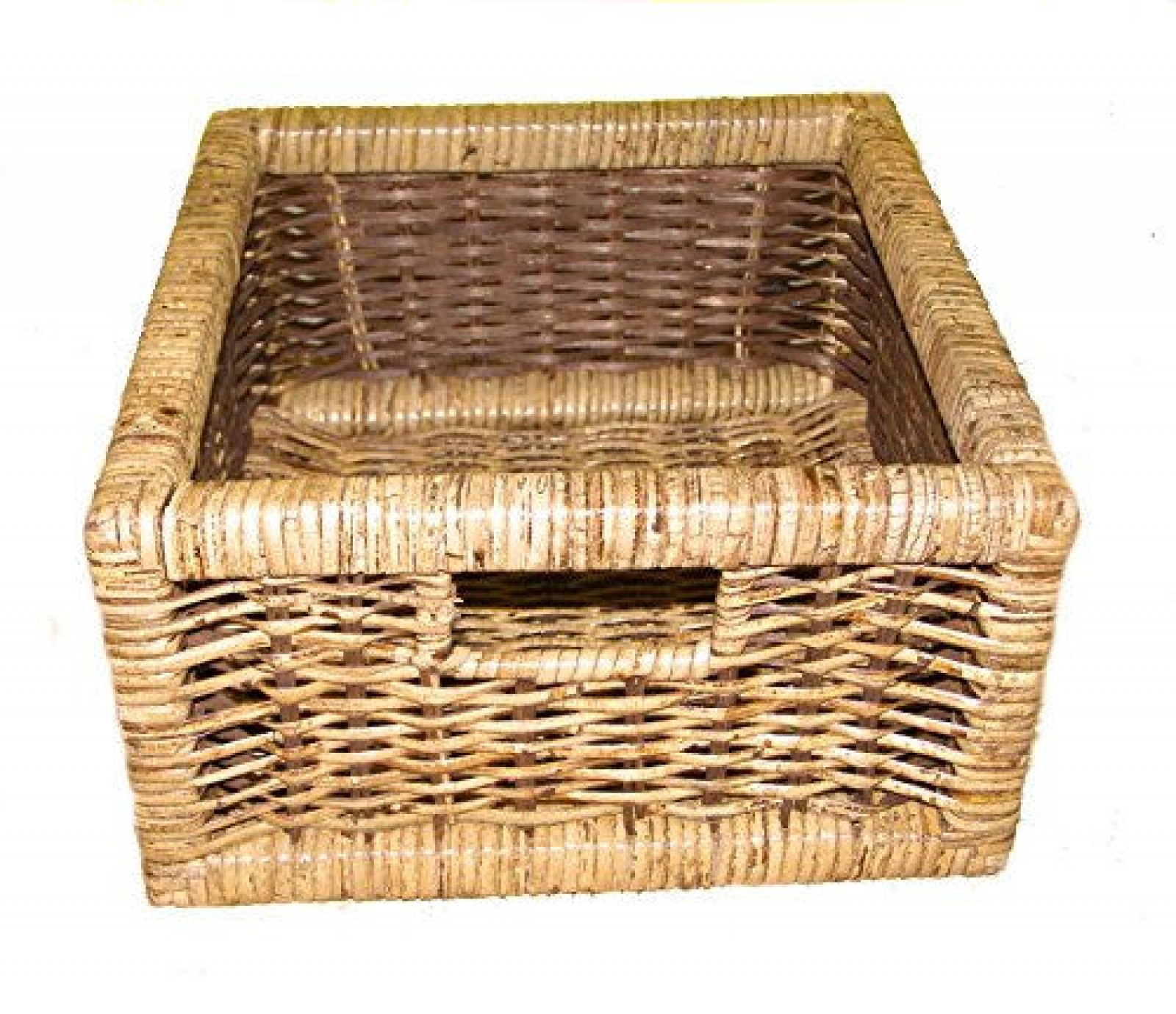 Rattani.de - Rattanschub , Rattan Regalkorb , Schrankkorb Gr. 28 x 30