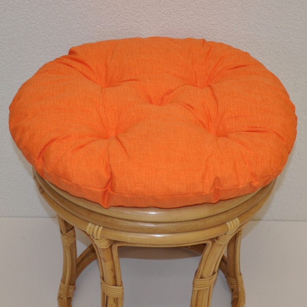 Papasan Hocker Kissen 40 cm Colore arancione (orange)