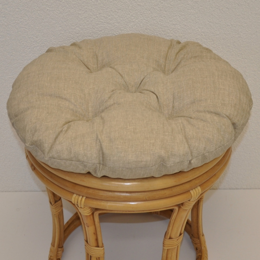 Papasan Hocker Kissen 40 cm Colore grigio tenue (soft grau)