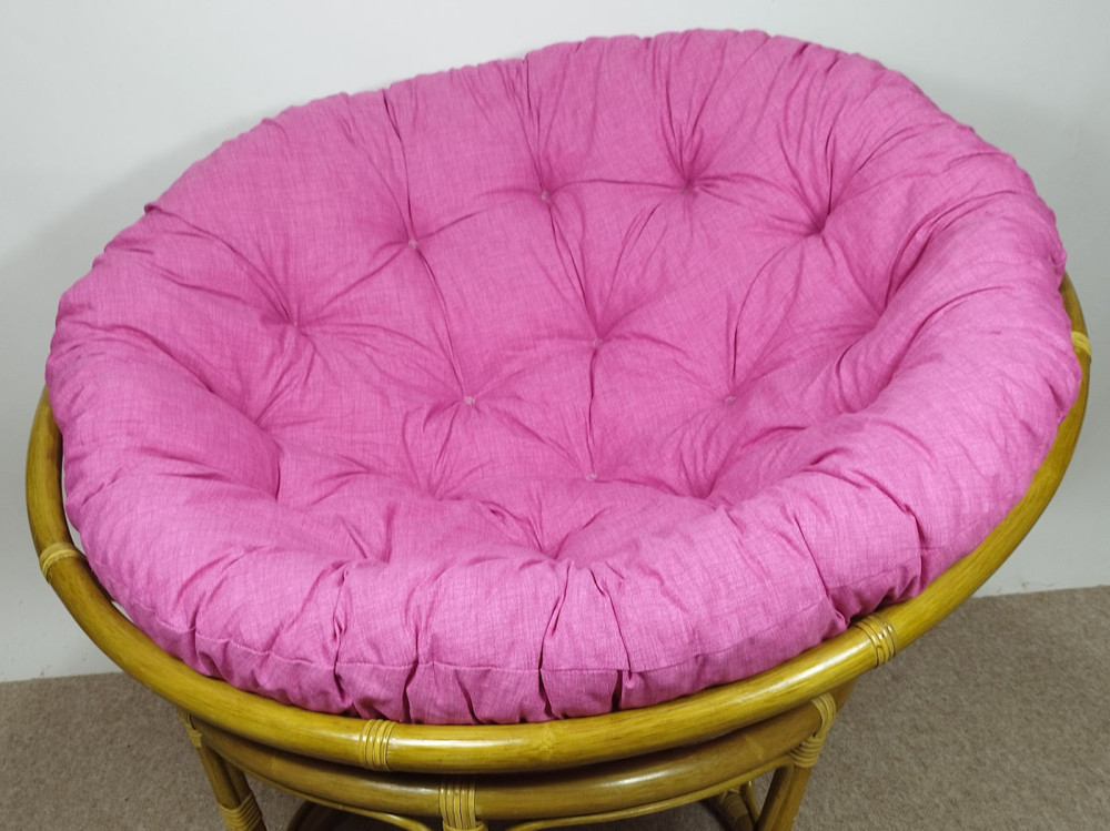 Polster / Kissen für Rattan Papasansessel Colore alt rosa