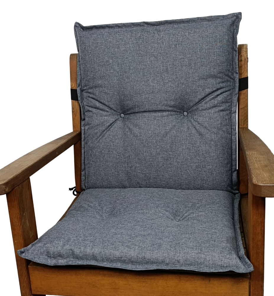 Auflage Kissen Polster Karina Niedriglehner Gr. 100 x 50 cm grau